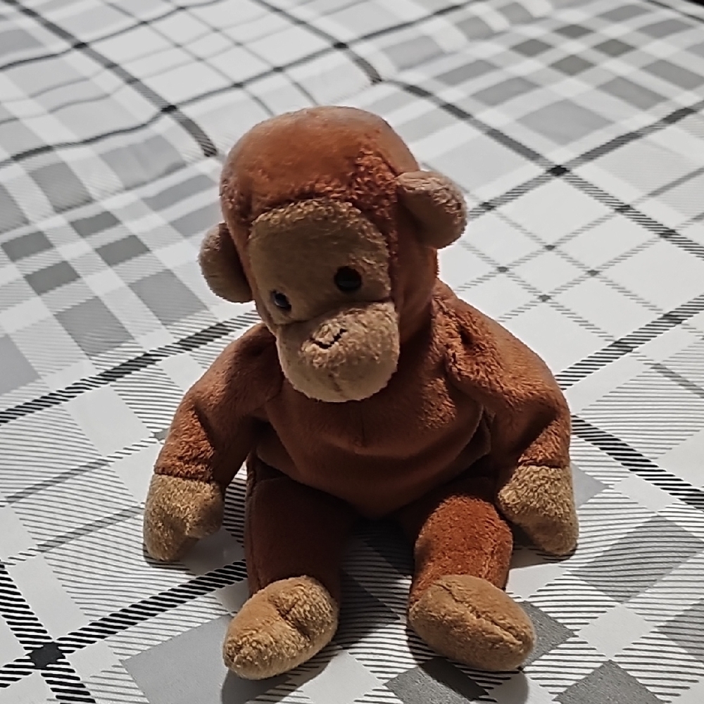 Brown Plush Monkey Toy ty